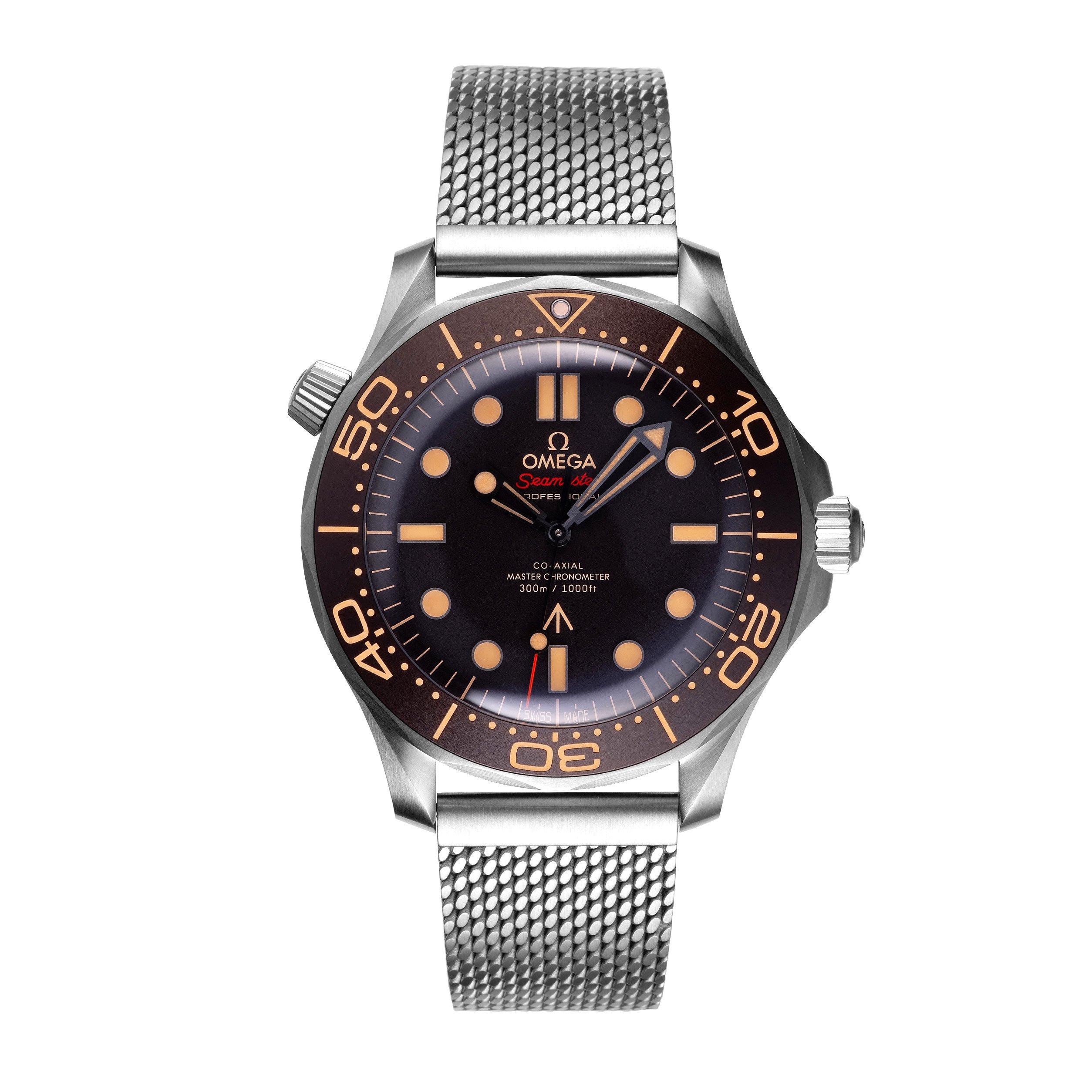 OMEGA Pre Owned Seamaster Diver 300m 007 Edition Titanium