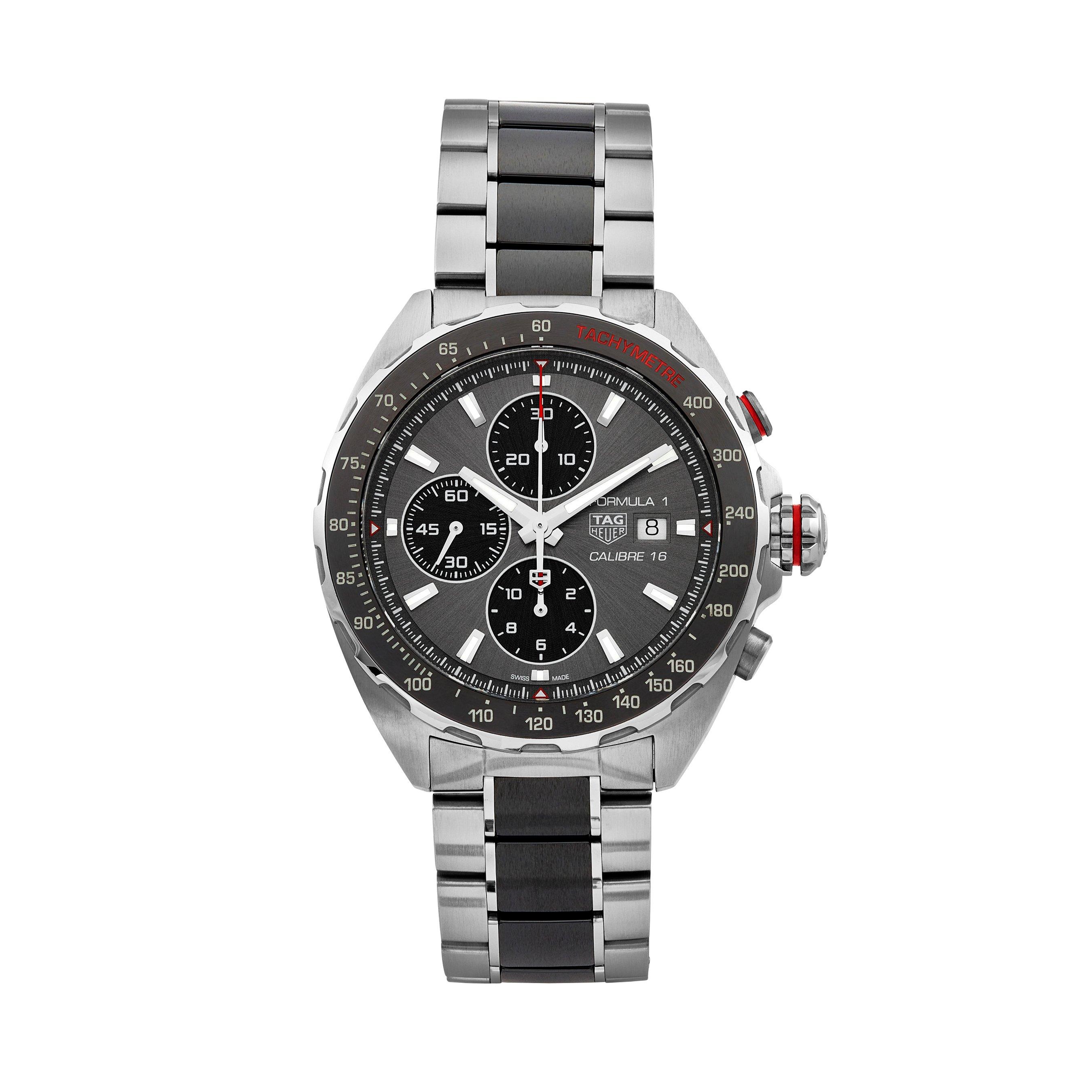 TAG Heuer Men s Pre Owned Formula 1 Ceramic Automatic Chronograph