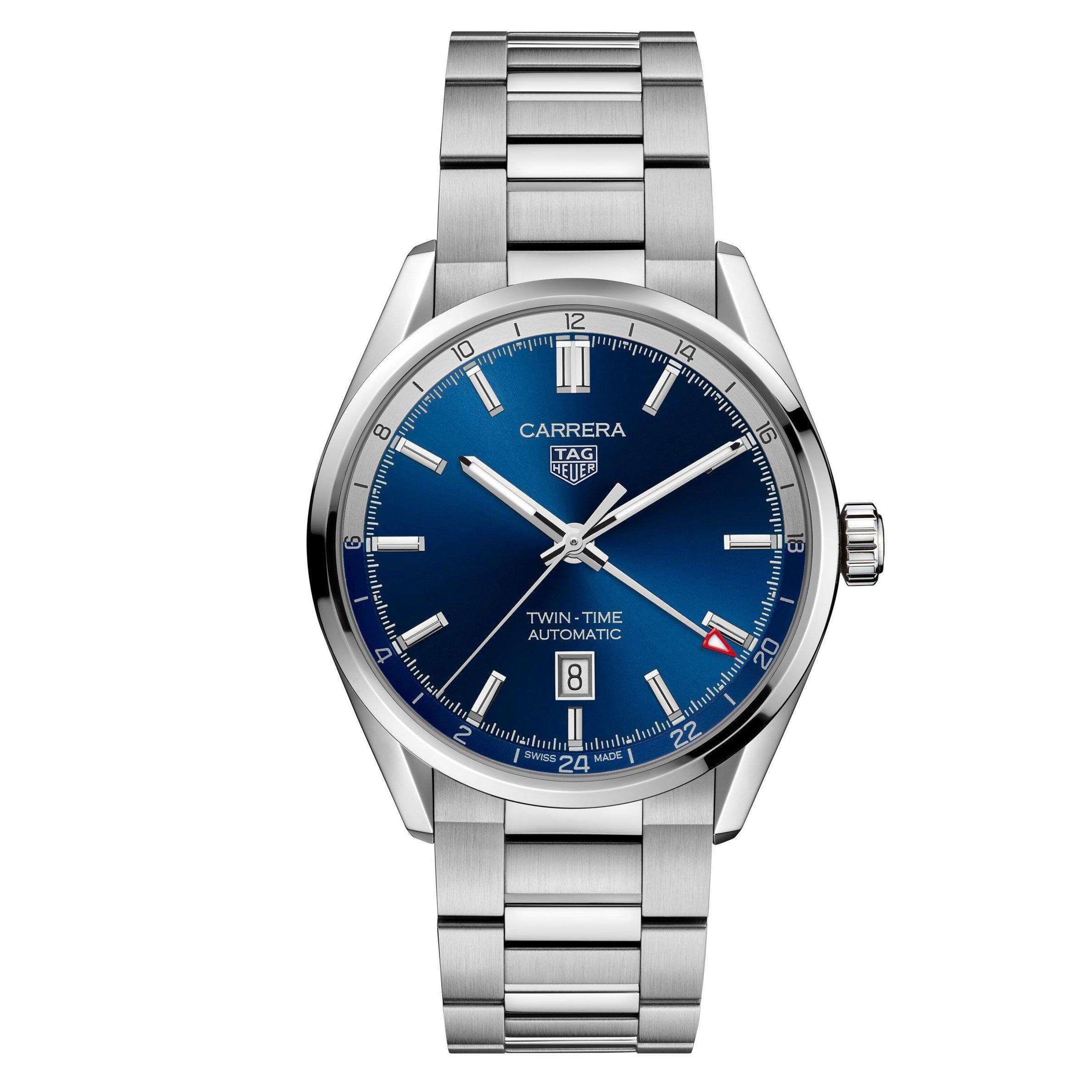 TAG Heuer Pre-Owned Carrera Calibre Twin Time Automatic Mens