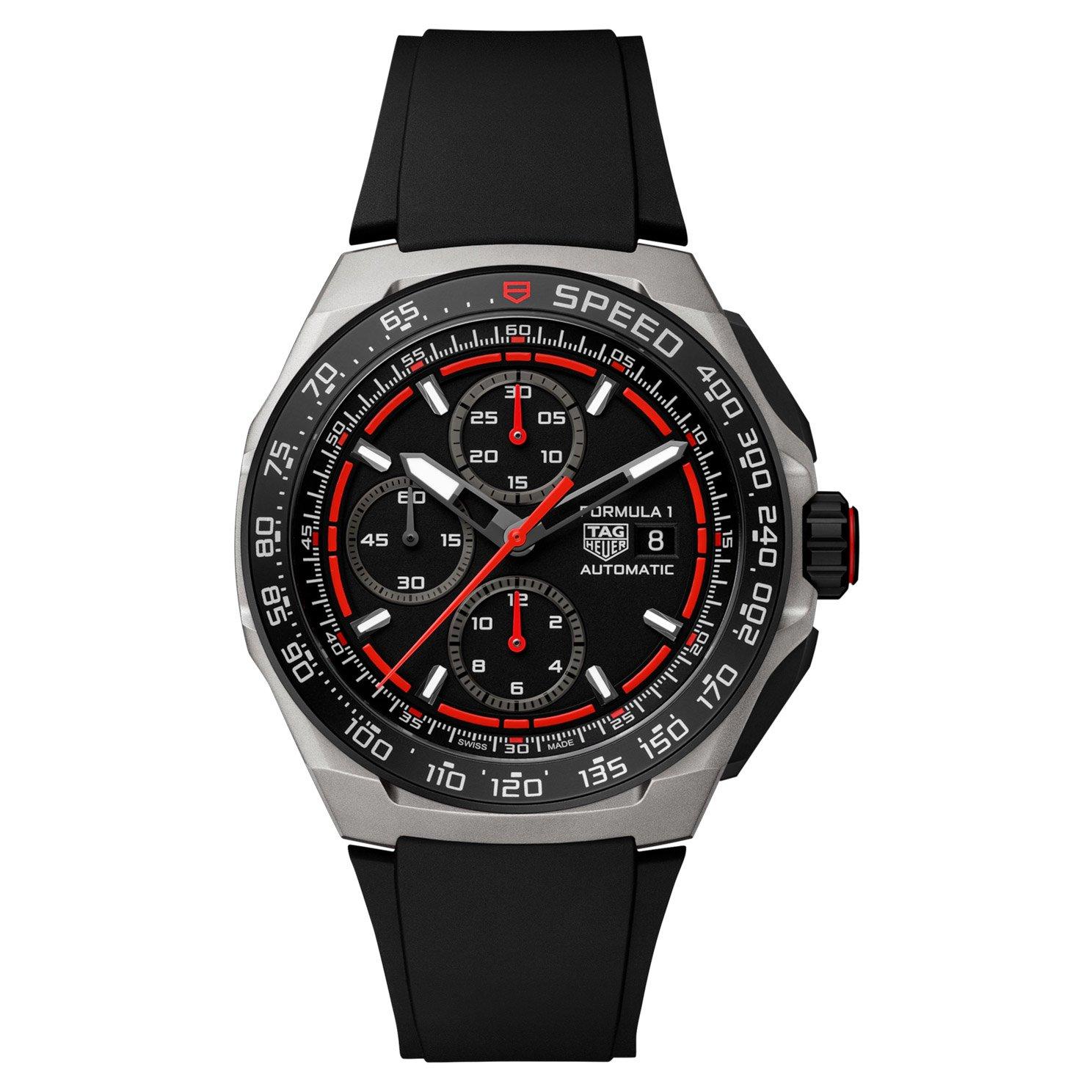 TAG Heuer Pre-Owned Formula Chronograph 44mm Titanium Automatic