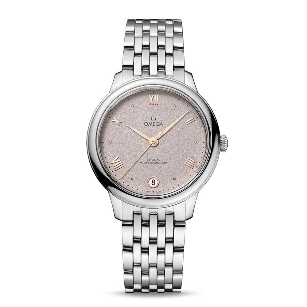 OMEGA Pre-Owned De Ville Prestige 34mm Co-Axial Master Chronometer Automatic Ladies Watch