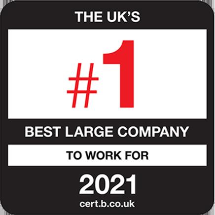 2021's Best Large Company To Work For 2021's Best Large Company To Work For