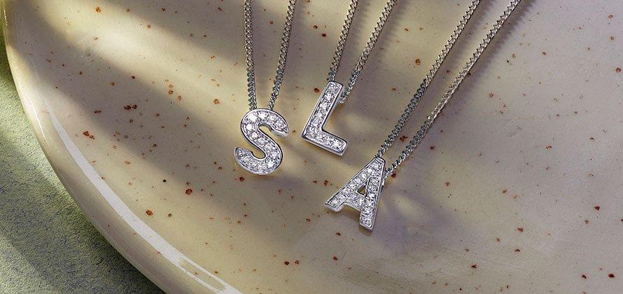 Beaverbrooks Diamond Initials Collection