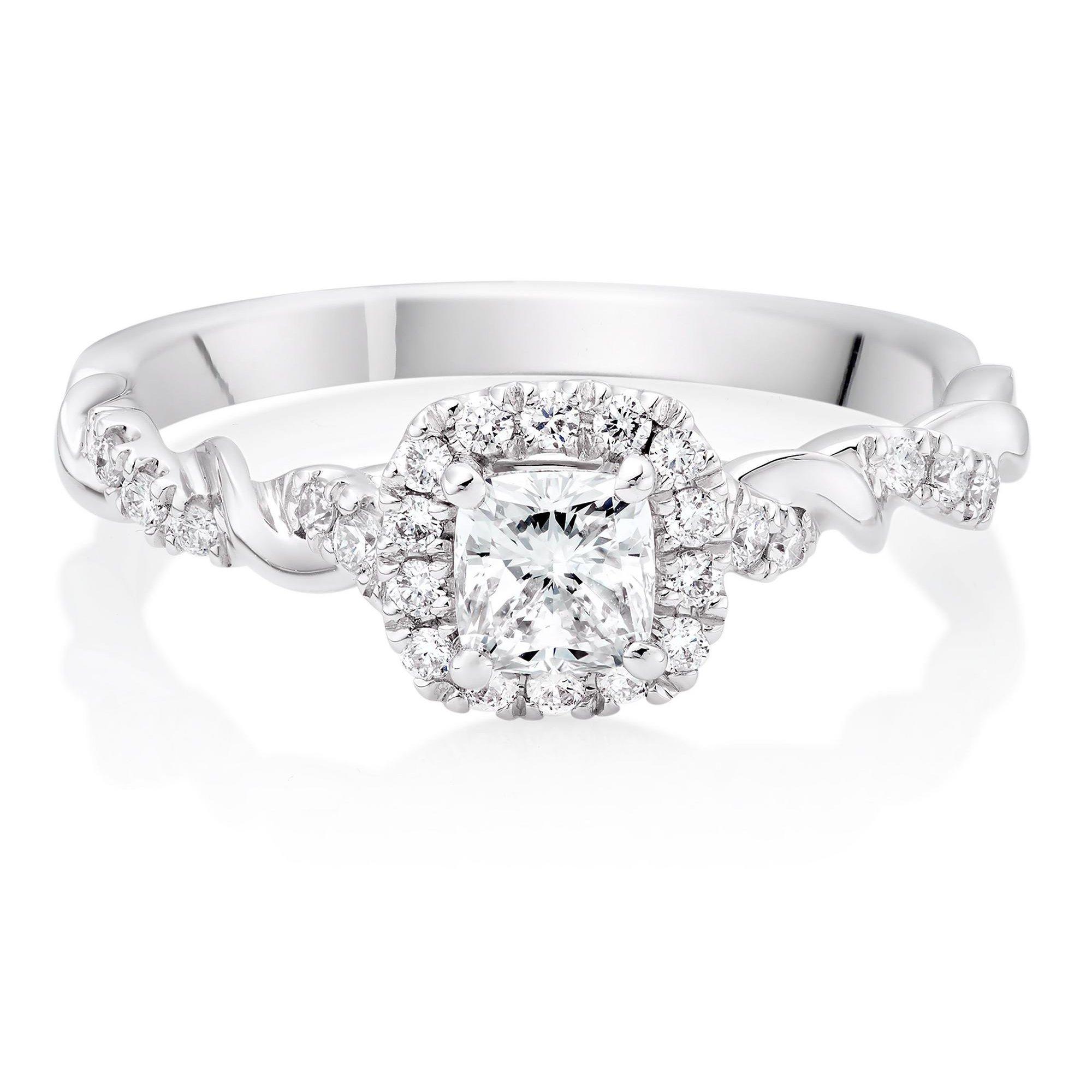 Cushion Cushion Cut Diamonds