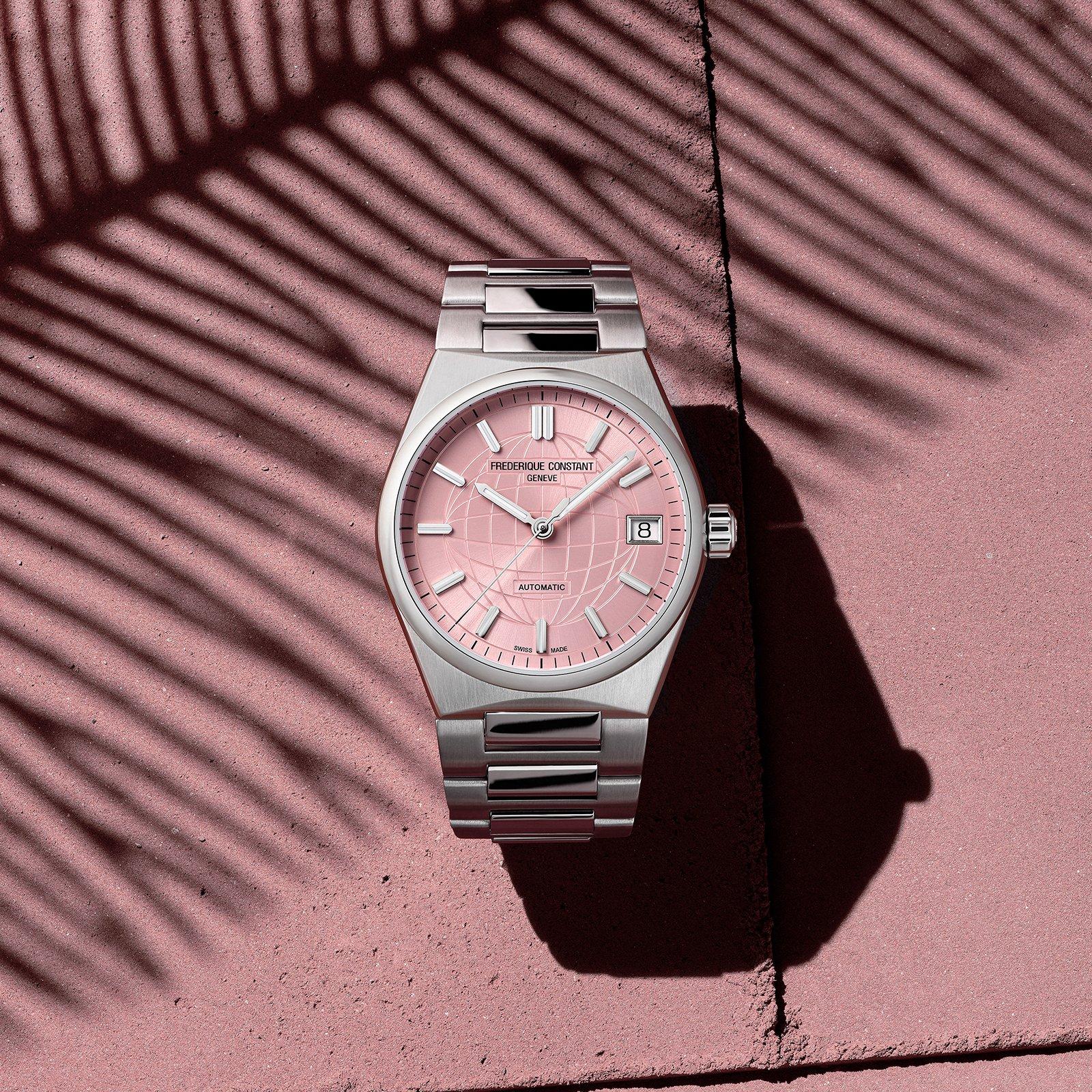 ⭐️セール⭐️FREDERIQUE CONSTANT クォーツ時計 ワインレッド ⭐️セール⭐️FREDERIQUE CONSTANT クォーツ時計 ワインレッド