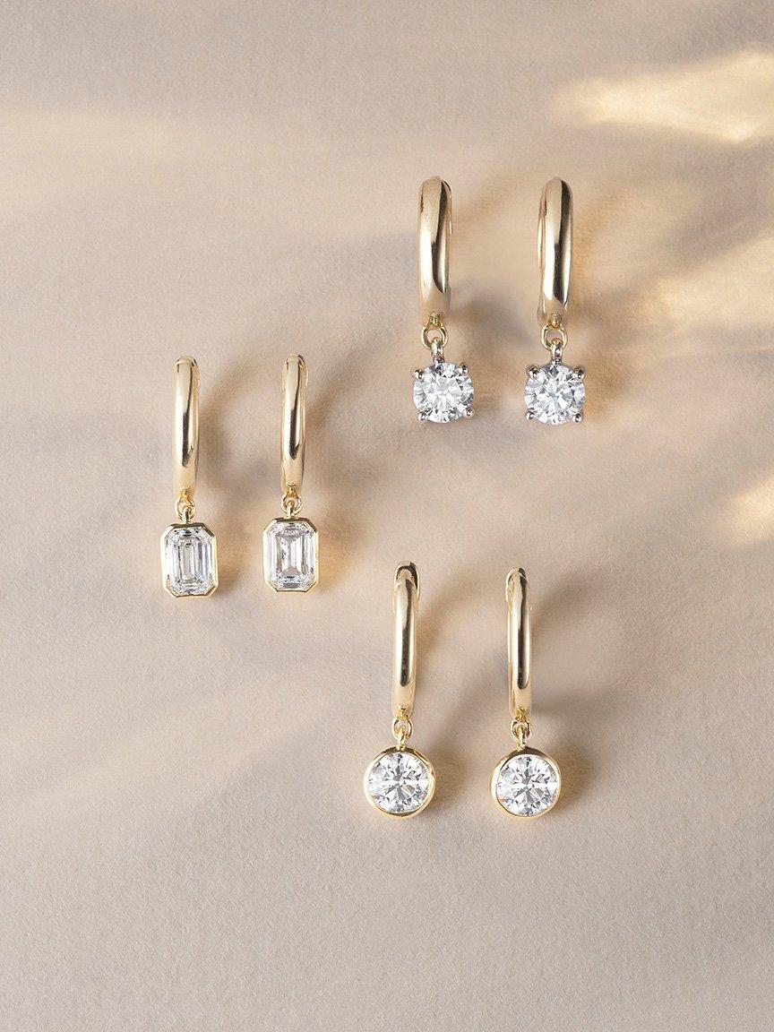 Lab Grown Diamond Earrings