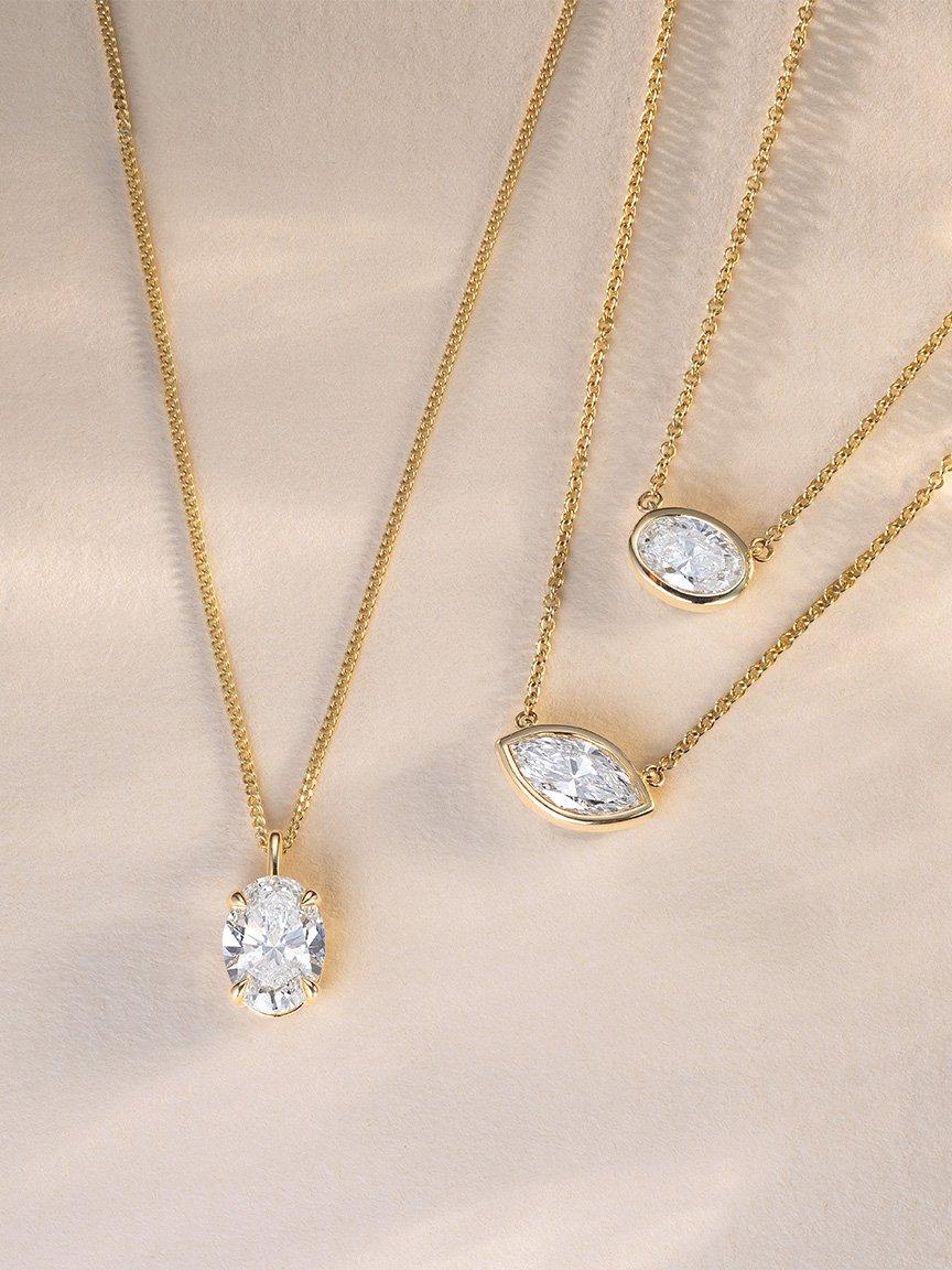 Lab Grown Diamond Pendants
