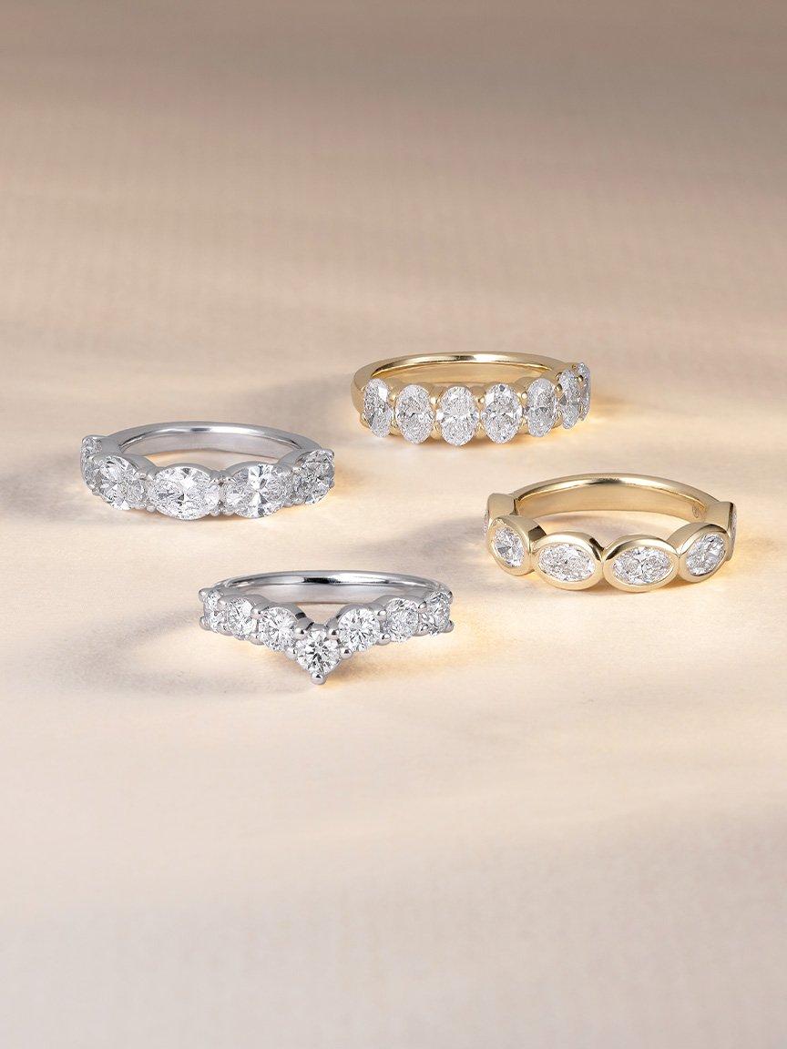 Lab Grown Diamond Eternity  Rings