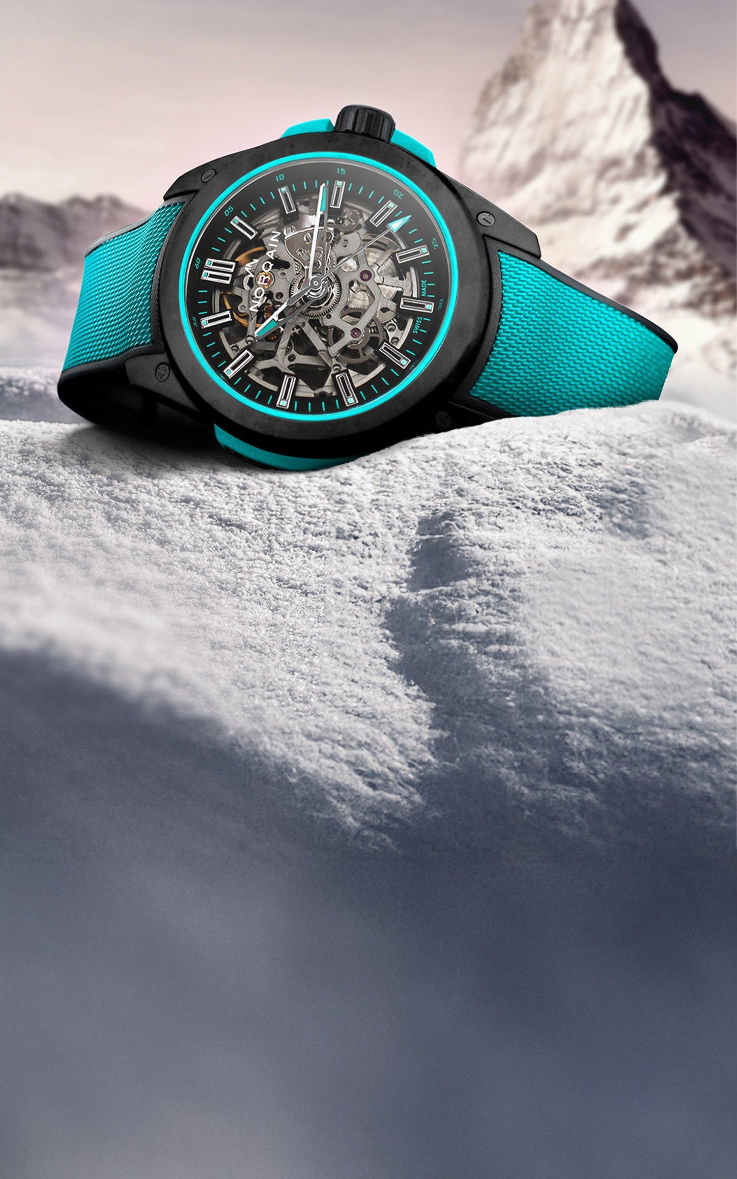 NORQAIN Wild ONE Skeleton 42mm Carbon Fibre Automatic Watch