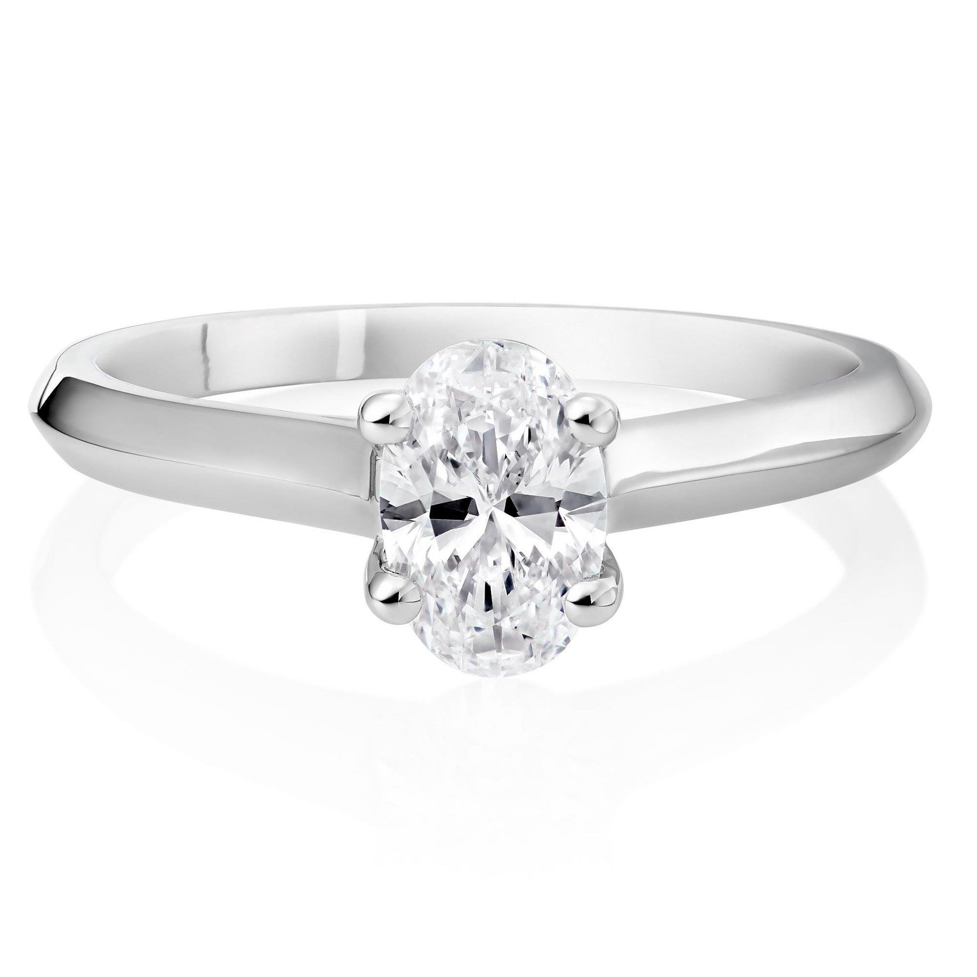 Oval-Shaped Diamonds Oval-Shaped Diamonds