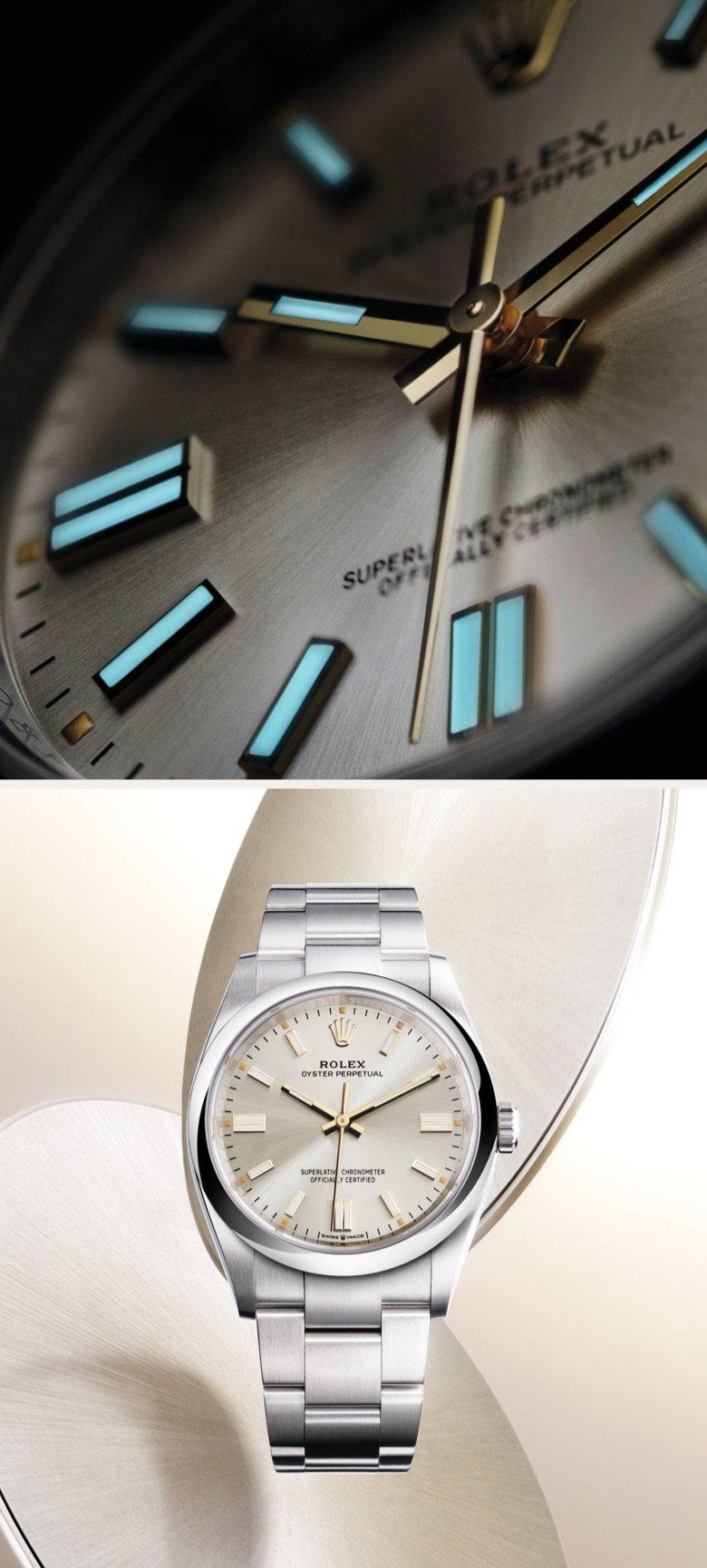 Oyster style watch sales