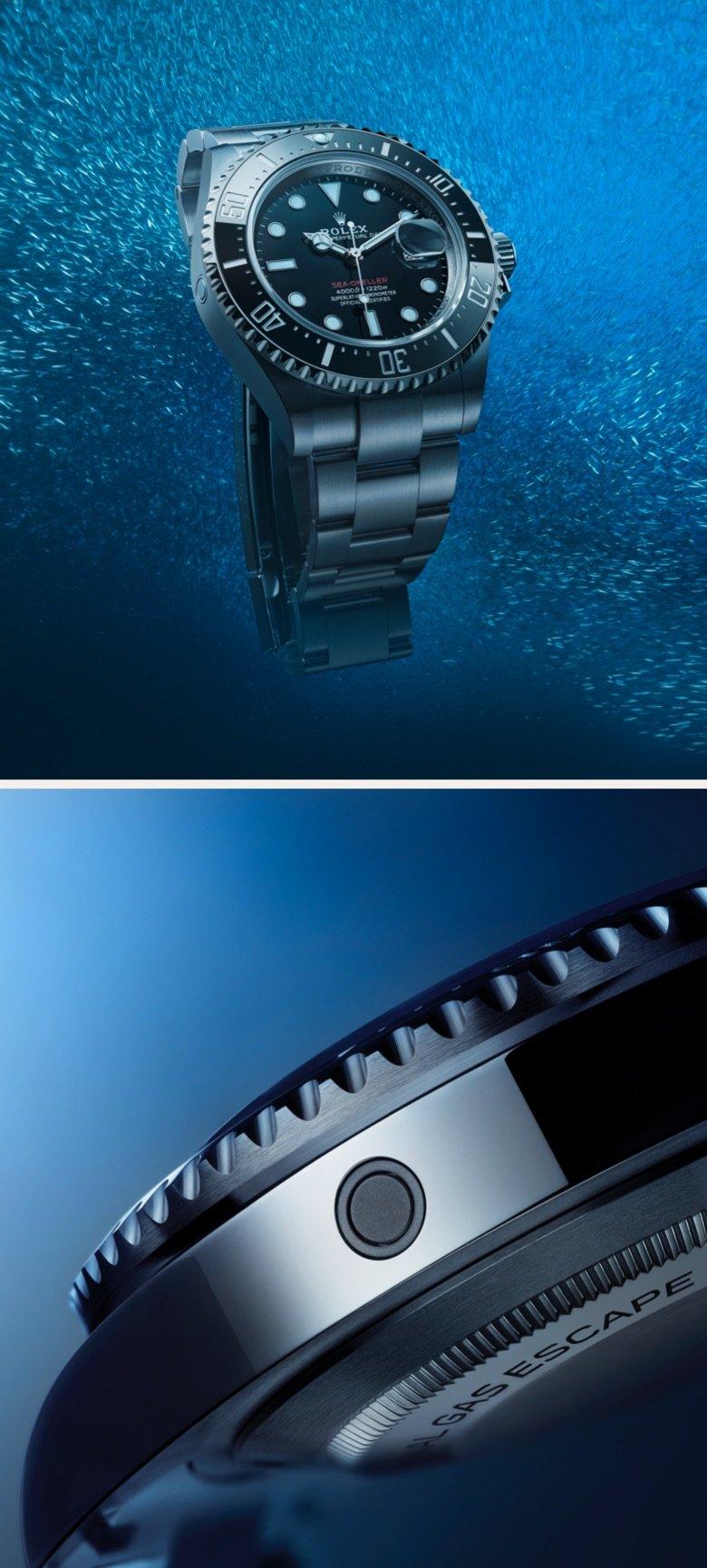 Rolex Sea Dweller Watches Loupe