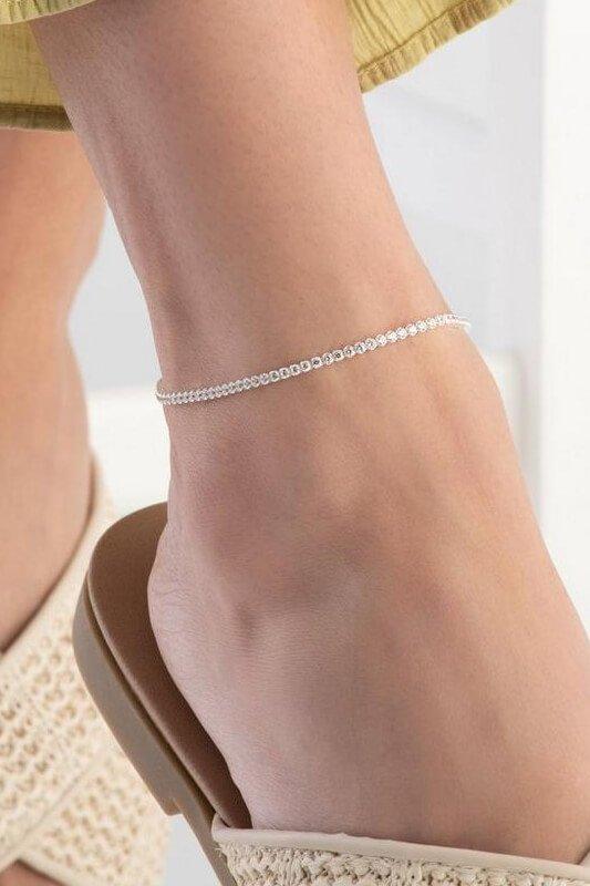 Silver Anklets Silver Anklets