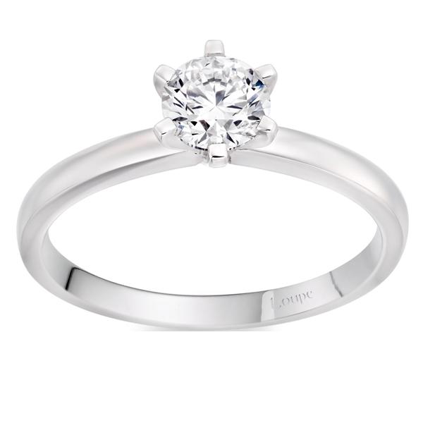 Solitaire diamond rings