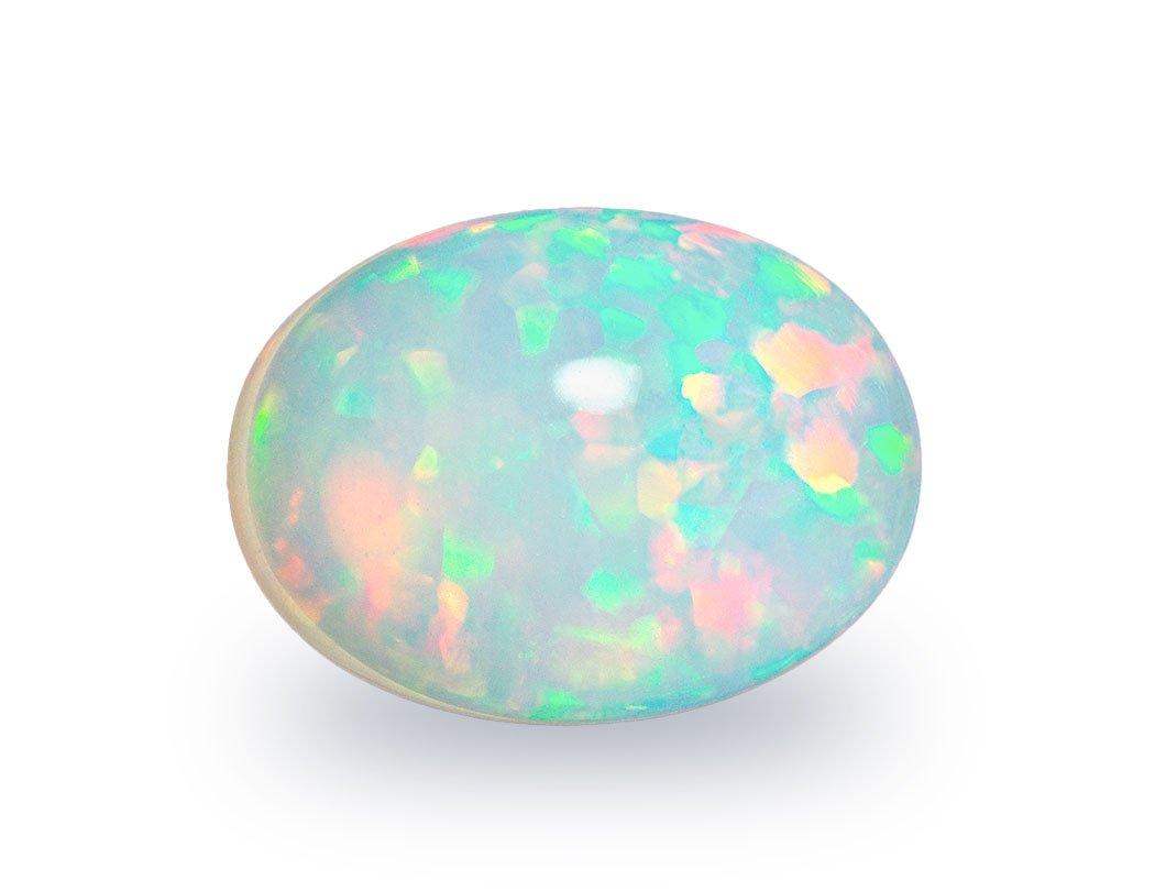 An opal gemstone